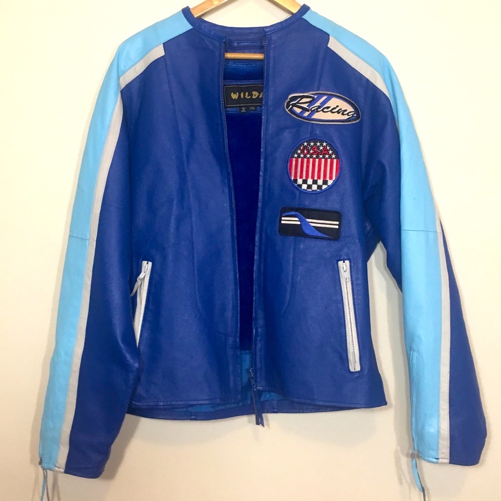 Vintage Wilda Leather Racing Jacket